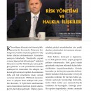 Risk Yönetimi ve Halkla İlişkiler