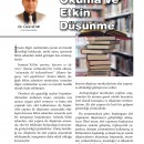 Okuma ve Etkin Düşünme