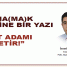 Okuma(Ma)k Üzerine Bir Yazı…