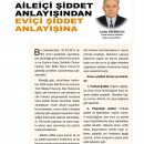 Aileiçi Şiddet Anlayışından Eviçi Şiddet Anlayışına